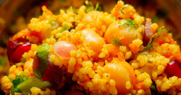 Moroccan Couscous, One Pot Meal